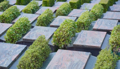 同枕松风 共栖园景 丨大朗福满园双人合葬墓温情呈现