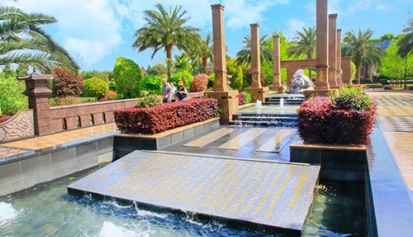 成都公墓翘楚，大朗福满园园林景观之秀——大朗桥